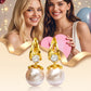 💎✨Boucles d'oreilles pendantes en perles étincelantes pour femmes