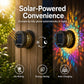 ✨🌙 -50% | Lampe Solaire Extérieure à Projection – Lanterne Cylindrique en Métal pour Jardin, Terrasse et Cour, Étanche