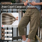 📢 Mi-saison : −50 % – ne ratez pas cette offre ! ⏰Capri cargo décontractées pour femme – pantalons 3/4 confortables avec multiples poches, parfaites pour le quotidien, les voyages et l'été ☀️