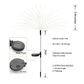 ✨🌼 -50% | Lampe Solaire de Jardin Effet Pissenlit – Guirlande en Fil de Cuivre Étanche pour Pelouse, Allée et Terrasse