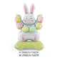 🐰 50% DE RÉDUCTION ! 🎉 Ballons 3D sur Pied pour Pâques – Géants Lapin/Carotte/Poussin/Œuf – Décoration Festive, Gonflage à l'Air & Parfait pour Enfants/Jardin 🌷