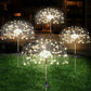 ✨🌼 -50% | Lampe Solaire de Jardin Effet Pissenlit – Guirlande en Fil de Cuivre Étanche pour Pelouse, Allée et Terrasse