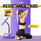 Bande de résistance multifonctionnelle – Pédale pour les pieds, entraînement des abdominaux & exercices pour les jambes 💪🏋️‍♀️