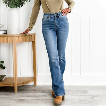 💎50% DE RÉDUCTION ! 💎 Pantalon Stretch Taille Haute pour Abdominaux – Extensible à 360°, Affine Instantanément & Sculpte sans Serrer 👖✨