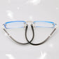 -50% Offre Spéciale ✨💎 Lunettes de Lecture Anti-Lumière Bleue à Bordure Facettée – Élégance & Confort Visuel
