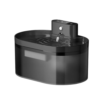 🐱 Edelstahl-Trinkbrunnen für Katzen & Hunde 💧 2,2L Fassungsvermögen, USB-Betrieb & Fließendes Wasser