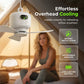⏰ Offre limitée dans le temps : 50% DE RÉDUCTION sur le ventilateur de plafond rechargeable avec LED ! 🌬️✨