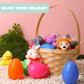 🐣 Porte-clés animalier avec coquille d'œuf – porte-clés en peluche comme cadeau de Pâques pour les enfants 🎁