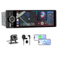 Écran IPS 5.1 pouces (format 1DIN) – Autoradio Carplay intégré, écran tactile capacitif, commande vocale intelligente, 3 ports USB, lecteur MP5