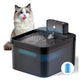 🐱 Edelstahl-Trinkbrunnen für Katzen & Hunde 💧 2,2L Fassungsvermögen, USB-Betrieb & Fließendes Wasser