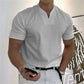 💎 50% DE RÉDUCTION ! 💎 Chemise de Sport à Manches Courtes pour Hommes – Col en V, Confortable & Disponible jusqu'au 5XL 👕✨