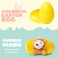 🐣 Porte-clés animalier avec coquille d'œuf – porte-clés en peluche comme cadeau de Pâques pour les enfants 🎁