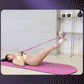 Bande de résistance multifonctionnelle – Pédale pour les pieds, entraînement des abdominaux & exercices pour les jambes 💪🏋️‍♀️