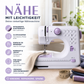 🧵 50 % DE RÉDUCTION ! 🛍️ Mini-machine à coudre pour la maison – 12 points, robuste et compacte – Idéale pour les réparations et les projets DIY ✂️