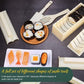 🍣🍙 -50% | Kit à Sushi 5-en-1 – Moules Multifonctions pour Sushi, Makis & Onigiri Maison, Facile à Utiliser