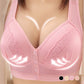 2025 Front Button Breathable Skin-Friendly Cotton Bra