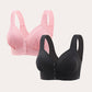 2025 Front Button Breathable Skin-Friendly Cotton Bra