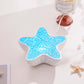 Offre Spéciale Saint-Valentin -50% 💙 Veilleuse Marine Étoile de Mer – Lumière Bleue Relaxante à Effet Océan🌙✨