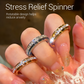 🌙 Bague Rotative en Acier Titane avec Zircone – Élégance, Confort & Anti-Stress 💍