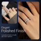 🌙 Bague Rotative en Acier Titane avec Zircone – Élégance, Confort & Anti-Stress 💍