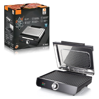 🔥 50% DE RÉDUCTION MAINTENANT ! 🍖 Barbecue d'Intérieur Sans Fumée – Cuisson Saine, Design Compact & Nettoyage Facile ⚡