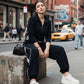 💃OFFRE SPÉCIALE - DÉJÀ TERMINÉ : 50 % DE RÉDUCTION🌸Ensemble de survêtement décontracté à demi-zip pour femme