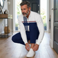 💎 50% DE RÉDUCTION ! 💎Ensemble homme avec imprimé graphique – Pull et pantalon