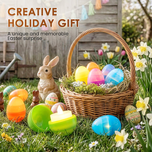 🥚 Décoration de Pâques - Œuf Lumineux pour une Ambiance de Fête
