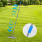 ⛳🌱 Niveleuse à gazon & Râteau de jardin en acier inoxydable – Niveleur de précision pour golfs, pelouses et surfaces sablonneuses