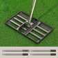 ⛳🌱 Niveleuse à gazon & Râteau de jardin en acier inoxydable – Niveleur de précision pour golfs, pelouses et surfaces sablonneuses