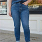 📢📢Dernier jour -50% de réduction !!⏰Jean femme taille haute, ultra confortable et stretch – Coupe skinny élégante au quotidien