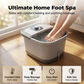 🛁🌡️ Bain de pieds automatique avec chaleur & massage – Entièrement automatique, massage à rouleaux pour des soins des pieds relaxants
