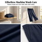 Pantalon court pour femme en mélange coton-lin