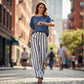 Ensemble lounge deux pièces chic de style bohème pour femme