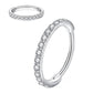 💎✨Bague de nez en cuivre sans soudure avec pierres – également adaptée comme boucle d'oreille – élégante & confortable