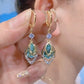 🔥2026 New Arrival ＆ Hot Sale🔥Sky Blue Drop Dangle Hoop Earrings
