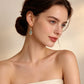 🔥2026 New Arrival ＆ Hot Sale🔥Sky Blue Drop Dangle Hoop Earrings