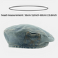 ⏰ 30 % de réduction – Offre limitée ✨ Béret en denim vintage pour femme