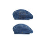 ⏰ 30 % de réduction – Offre limitée ✨ Béret en denim vintage pour femme
