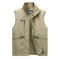 🛠️ Gilet de Travail Homme Doublure Mesh – Ventilé, Robuste & Pratique pour Chantier et Atelier