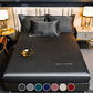 🛏️✨Ensemble de draps-housses en satin soyeux – Douceur haut de gamme pour une nuit confortable