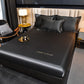 🛏️✨Ensemble de draps-housses en satin soyeux – Douceur haut de gamme pour une nuit confortable