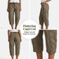 📢 Mi-saison : −50 % – ne ratez pas cette offre ! ⏰Capri cargo décontractées pour femme – pantalons 3/4 confortables avec multiples poches, parfaites pour le quotidien, les voyages et l'été ☀️