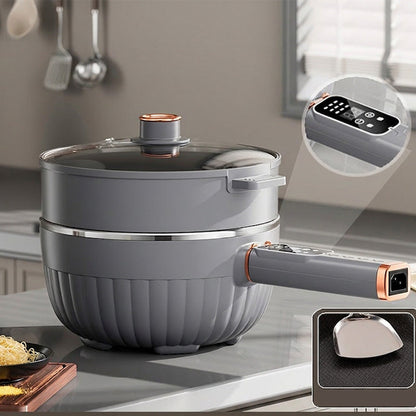 Wok Multifonction Intelligent – Cuisson Précise, Pour Saisir, Cuire, Vapeur & Mijoter Avec Thermorégulation Numérique🍳🔥