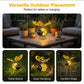 🐝 Suspension solaire en forme d'abeille pour l'extérieur – Le cadeau idéal pour les amateurs de plantes, les mamans ou tout simplement ceux qui aiment sourire ❤️