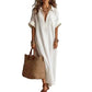 🔥 Soldes Mi-Saison : −50 % jusqu'à épuisement ! ⏰🌿 Robe Maxi Unie – L’Essentiel Épuré pour une Élégance au Quotidien