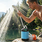 🏕️🚿Douche nomade rechargeable – Kit pommeau auto‑aspirant, batterie intégrée, pression ajustable, pour camping, van, jardin & salle de bain sans accès fixe