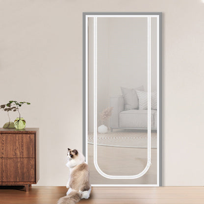 🐶🐱 Moustiquaire de Porte en Maille – Rideau de Porte Adapté aux Animaux