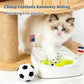 ⚽🐱 Ballon connecté pour chat – Sensible aux mouvements, jouet interactif sous licence officielle Coupe du Monde, idéal pour les amateurs de foot et leurs félins