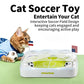 ⚽🐱 Ballon connecté pour chat – Sensible aux mouvements, jouet interactif sous licence officielle Coupe du Monde, idéal pour les amateurs de foot et leurs félins